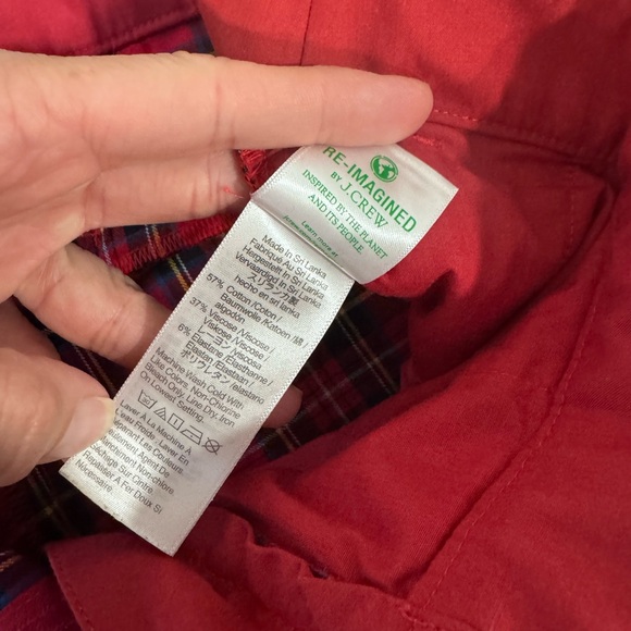 J. Crew Kelsey Tartan Plaid Cropped Flare Pants - Picture 6 of 7